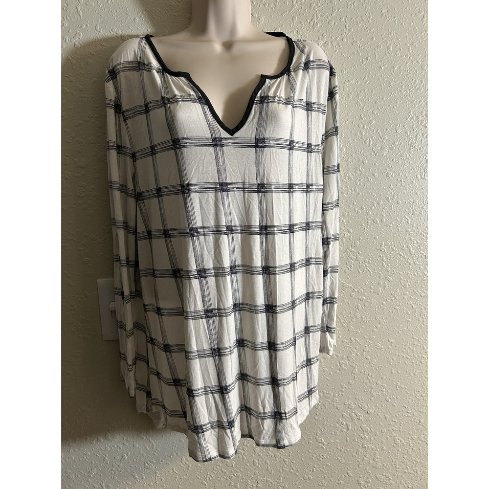 New XL Metaphor V Neck Top #359*8